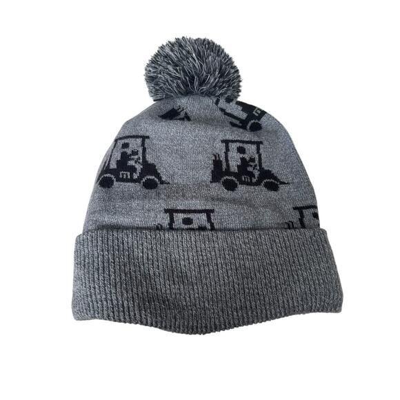 Travis Mathew Women's Gray Heather Swingles Beanie One Size - Picture 3 of 5